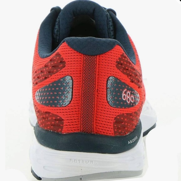 PRICE DROP 🚨 New Balance Men's 680v6 Cushioning Running Shoe 11.5 sneaker red - Picture 2 of 10